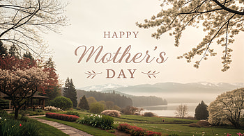 Happy Mother's Day - Ultra, Happy Mother's Day, Mother's Day, landscape, flower, greeting card HD wallpaper