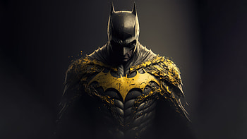 Batman The Golden Suit, batman, superheroes, artist, artwork, digital-art, deviantart HD wallpaper