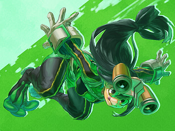Tsuyu Asui, Anime, My Hero Academia, Tsuyu Asui HD wallpaper