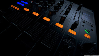 black music artistic studio mixing tables techno turntables effects house music Pioneer DJ djm 800 / HD wallpaper