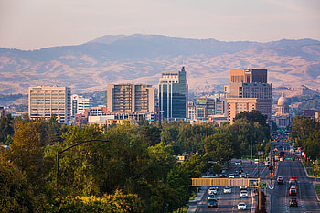 City Center Plaza, Gardner, Travels, Boise HD wallpaper