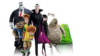 Hotel Transylvania, Transformania animation, Frankenstein Mavis Vermilion, Dracula HD wallpaper