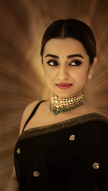 Trisha Krishnan, tamil actress HD phone wallpaper