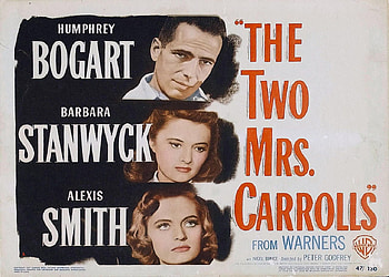 Classic Movies - The Two Mrs Carrolls (1947), Barbara Stanwyck, Humphrey Bogart, Classic Movies, The Two Mrs Carrolls, Alexis Smith HD wallpaper