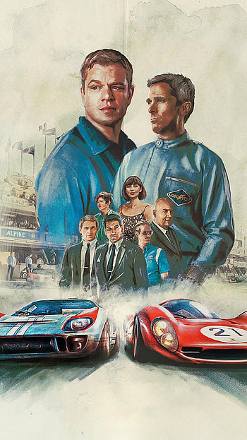 Ford v Ferrari (2022) movie HD phone wallpaper