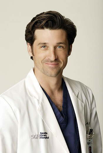 Patrick Dempsey, Grey's Anatomy, Derek, 80s actors HD phone wallpaper