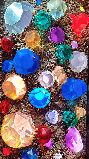 Gems, crystals, jewels HD phone wallpaper