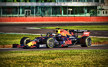 RB16 Silverstone Circuit, F1 Race HD wallpaper