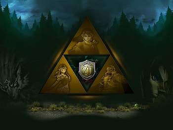 the tri force, videogame, nintendo, girl, link, shild, video game, zelda, tri force, women, female HD wallpaper