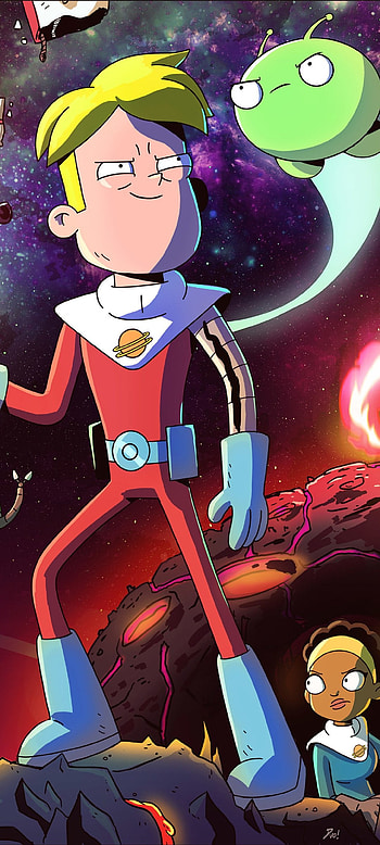 Final Space, TV show HD phone wallpaper
