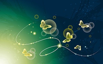 Abstract, Butterflies, Glare, Shine, Light, Bright, Shadow HD wallpaper