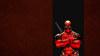 deadpool, comics, red, wade wilson, marvel, band HD wallpaper