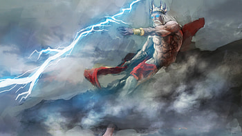 Zeus, King of gods, Stunning resolution, Mythological grandeur HD wallpaper