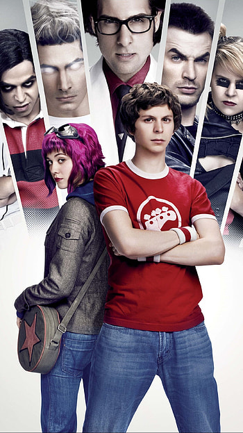 Scott Pilgrim, , Moviemania, Scott Pilgrim cast HD phone wallpaper