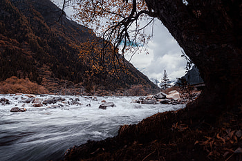 Landscape, Nature, Water, Rivers, Stones, Flow, Stream HD wallpaper