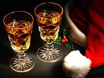 Holidays, New Year, Christmas, Xmas, Drinks HD wallpaper