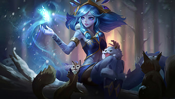 Neeko Winter Wonder PC, video game, League Of Legends, Neeko (League Of Legends) HD wallpaper