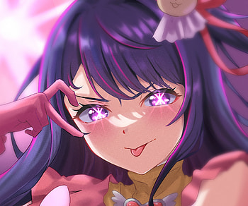 Hoshino Ai, Ai Hoshino, Anime, Oshi no Ko HD wallpaper