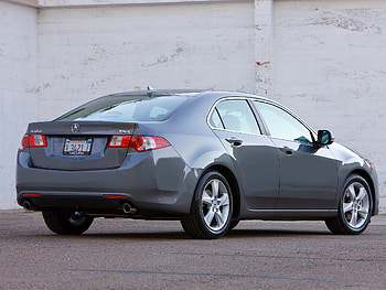 Auto, Acura, Cars, Asphalt, Wall, Side View, Style, Akura, 2008, Metallic Gray, Grey Metallic, Tsx HD wallpaper