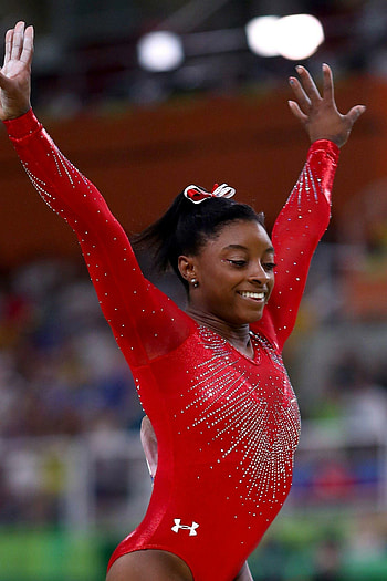 Simone Biles, Striking , Gymnastics greatness, Iconic HD phone wallpaper