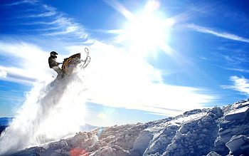 Sports, Sky, Sun, Snow HD wallpaper