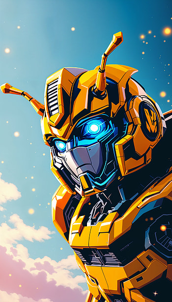 Bumblebee (Transformers), animation, yellow, Sci Fi HD phone wallpaper