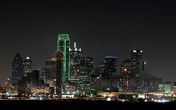 Dallas Skyline, Texas pride, , Urban vibes HD wallpaper