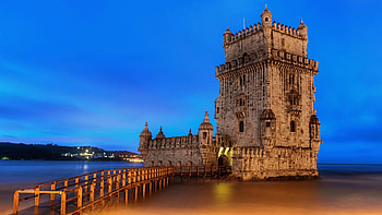 Belem Tower, Lisbon , resolution, Cityscape HD wallpaper
