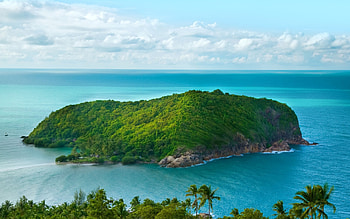 Island green, Serene environment, , Tropical paradise HD wallpaper