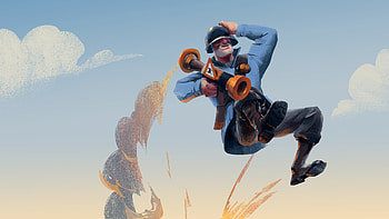 Rocket Jump , artist, artwork, digital-art, deviantart, rocket, jump HD wallpaper