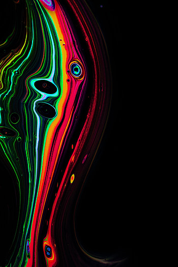 Abstract, Divorces, Multicolored, Motley, Paint HD phone wallpaper