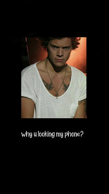 Harry styles, , why u looking my , , funny HD phone wallpaper