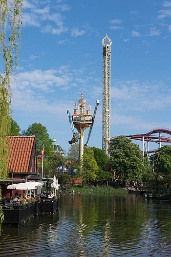 On the road, Loopinggrufti themeparkblogger, Tivoli Gardens, Adventure awaits HD phone wallpaper