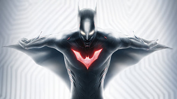 Batman Beyond Tech Suit, batman, superheroes, artwork, artist, artstation HD wallpaper
