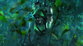 Green Arrow Superhero , arrow, superheroes, artist, artwork, digital-art HD wallpaper