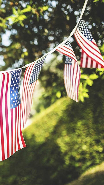 Memorial Day 2022, Independence Day, American Flags HD phone wallpaper