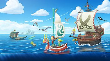 The Legend of Zelda The Wind Waker, The Legend Of Zelda: The Wind Waker, The Legend Of Zelda: The Wind Waker HD wallpaper