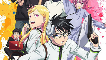 KILL BLUE : Juuzou Ougami & Noren Mitsuoka — Anime HD wallpaper
