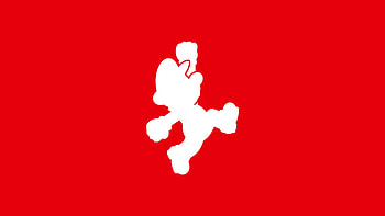 Super Mario Silhouette, Super Mario, Mario HD wallpaper