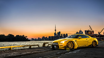 Nissan GTR, Canadian beauty, Stunning visuals, GTR power HD wallpaper