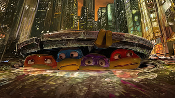 Tmnt Coming Out From The Gutter , teenage-mutant-ninja-turtles-mutant-mayhem, teenage-mutant-ninja-turtles, animated-movies, 2023-movies HD wallpaper