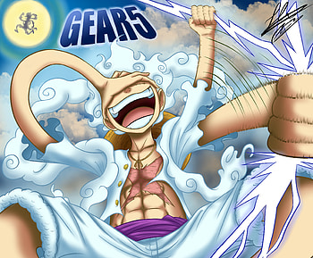 Monkey D. Luffy - Gear 5, Monkey D. Luffy, Gear 5 (One Piece), Anime, One Piece HD wallpaper
