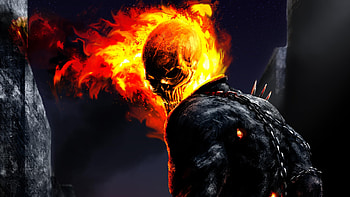 Ghost Rider Sketch Art, ghost-rider, artist, artwork, deviantart, superheroes HD wallpaper