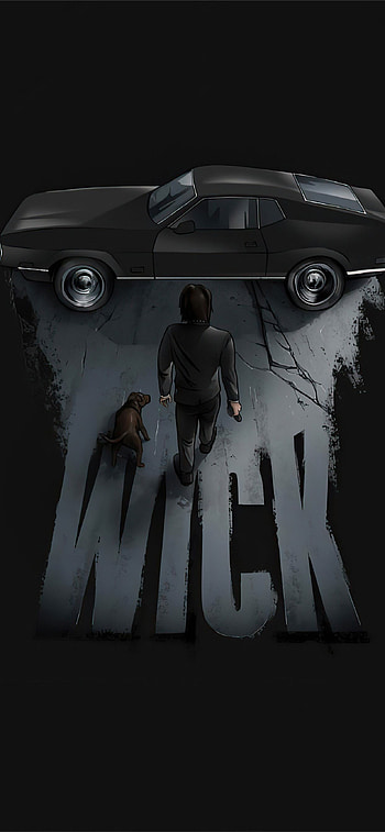 john wick walking 11, John Wick Mustang HD phone wallpaper