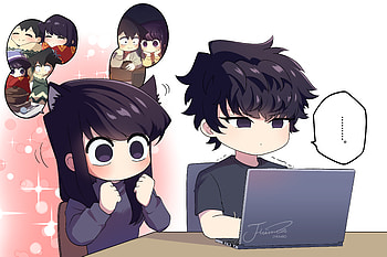 Komi Shouko - Anime : Quiet Moments, Anime, Komi Can't Communicate, Komi Shouko HD wallpaper