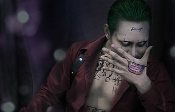 Suicide Squad Joker , Unique character design, Memorable visuals, Dark and twisted HD wallpaper