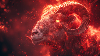 Fantasy Aries Goat, Animal, goat, fantasy, Aries (Astrology), Fantasy Animal HD wallpaper