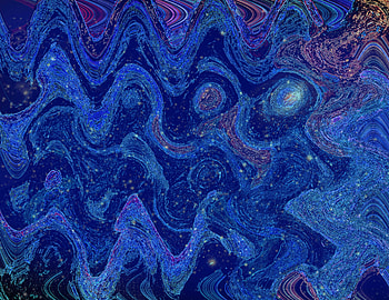 Abstract, Waves, Divorces, Paint, Wavy HD wallpaper