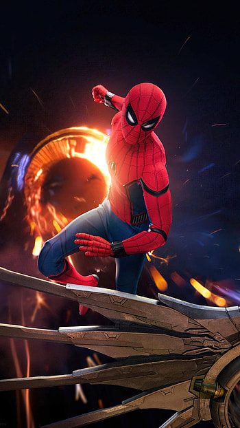 Spider-Man, spider man far from home, art, performing arts, spider man eagle villain, , samsung, spider man, spider man no way home, spider man HD phone wallpaper