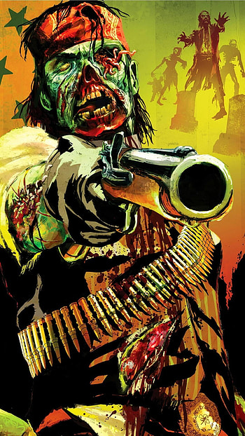 Zombie, Red Dead Redemption HD phone wallpaper